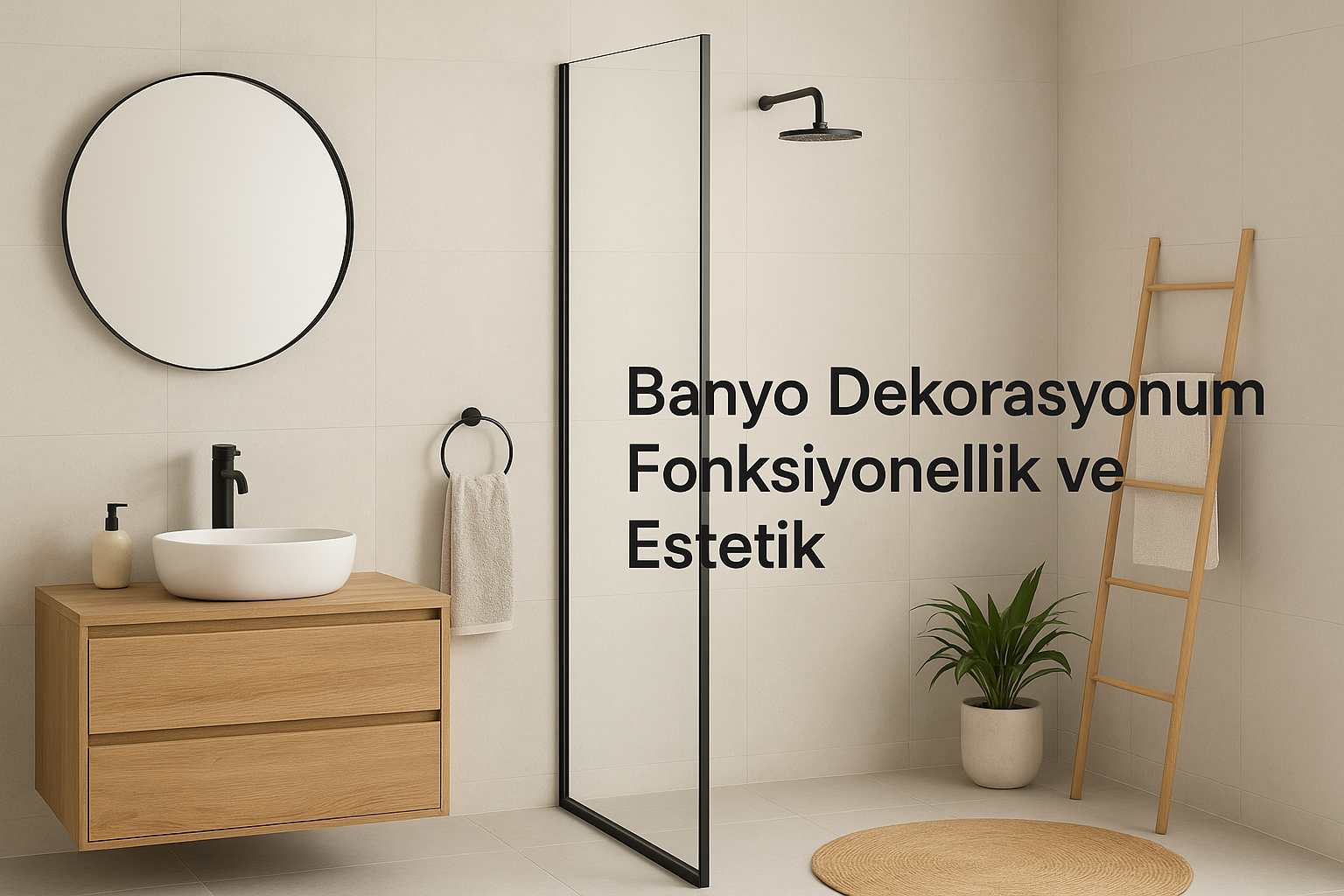 Banyo Dekorasyonunda Fonksiyonellik ve Estetik